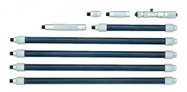 Mitutoyo 139-176 tubular inside micrometer with extension, 100 to 1700 mm