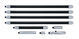 Mitutoyo 139-182 tubular inside micrometer with extension, 4 to 84"