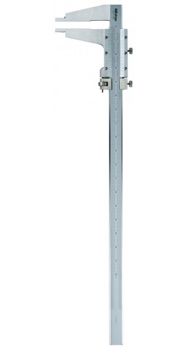 Mitutoyo 160-105 vernier caliper with nib style jaws and fine adjustment, 0 to 40"
