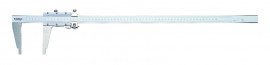 Mitutoyo 160-153 vernier caliper with nib style jaw, 0 to 600 mm / 0 to 24"