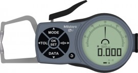 Mitutoyo 209-930 Series 209 Digimatic External Caliper Gauge, 0 to 0.39", SAE/Metric