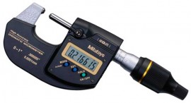 Mitutoyo 293-130-20 High Accuracy Digimatic Micrometer, 0 to 1"