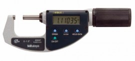 Mitutoyo 293-676-22 Digital Absolute Micrometer QuickMike, 0 to 1.2", inch/metric