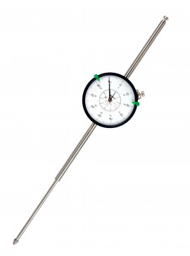 Mitutoyo 3062A-19 Series 3 Large Face Dial Indicator with Lug, 100 mm, Metric