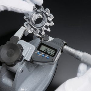 Mitutoyo 323-250-32 Series 323 Digimatic Disk Micrometer, 0 to 25 mm