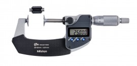 Mitutoyo 323-251-32 Series 323 Digimatic Disk Micrometer, 25 to 50 mm