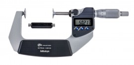 Mitutoyo 323-252-32 Series 323 Digimatic Disk Micrometer, 50 to 75 mm