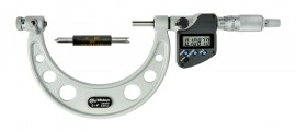 Mitutoyo 326-354-32 Series 326 Interchangeable Anvil-Spindle Screw-Thread Digital Micrometer, 3 to 4"
