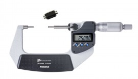 Mitutoyo 331-252-32 Spline Micrometer with SPC, 25 to 50 mm