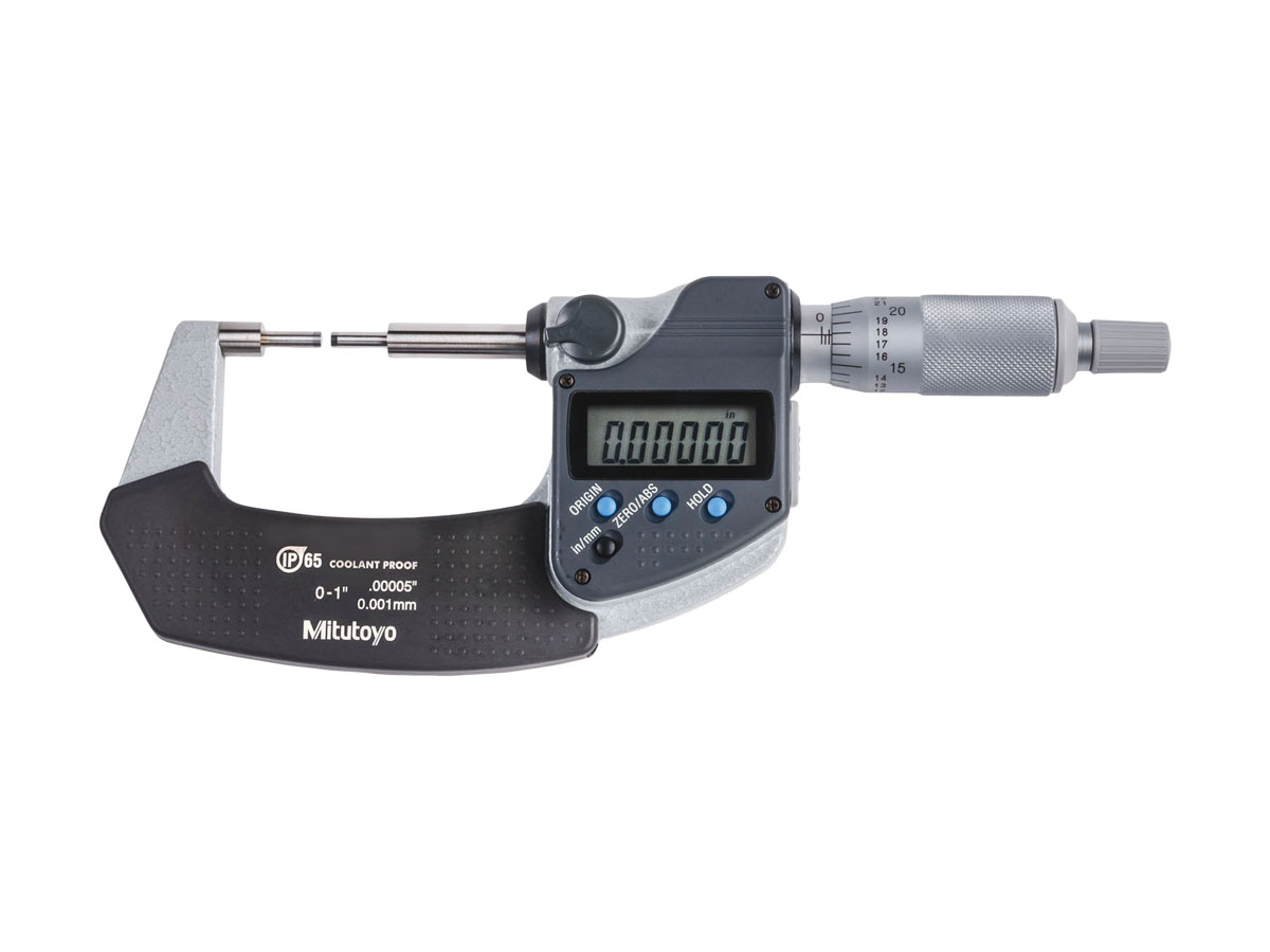 Mitutoyo 331-263-32 Spline Micrometer with SPC, 50 to 75 mm, Type B