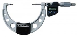 Mitutoyo 331-354-32 Spline Micrometer with SPC, 3 to 4"/ 76.2 to 101.6 mm
