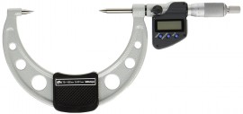 Mitutoyo 342-264-32 Point Micrometer with SPC, 30°, 75 to 100 mm
