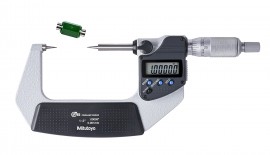 Mitutoyo 342-352-32 Point Micrometer with SPC, 15°, 1 to 2"/ 25.4 to 50.8 mm