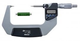 Mitutoyo 342-353-32 Point Micrometer with SPC, 15°, 2 to 3"/ 50.8 to 76.2 mm