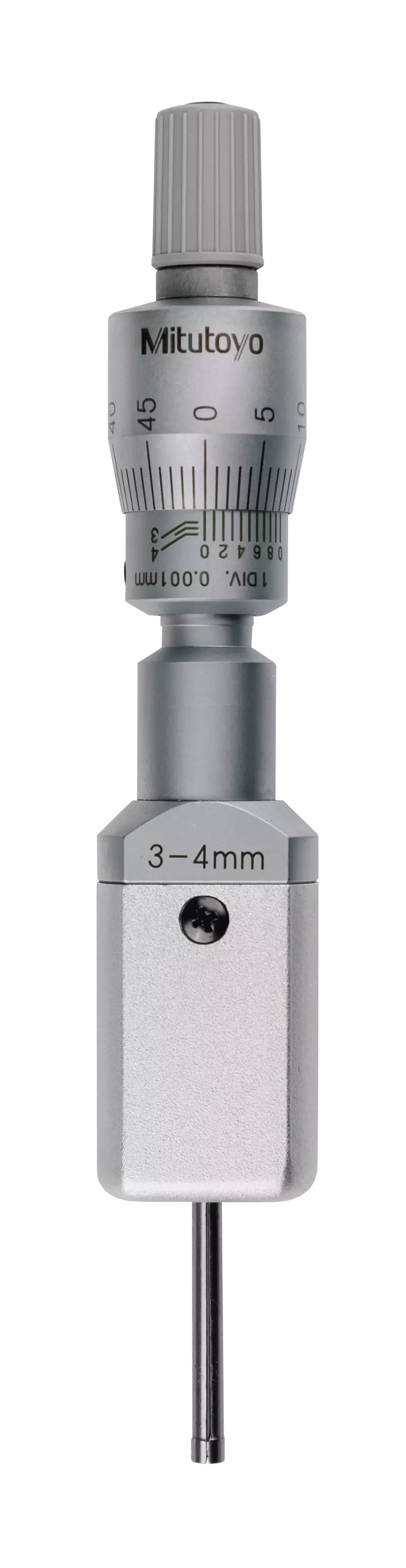 Mitutoyo 368-003 Holtest Inside Micrometer, 2-point, 3 to 4 mm