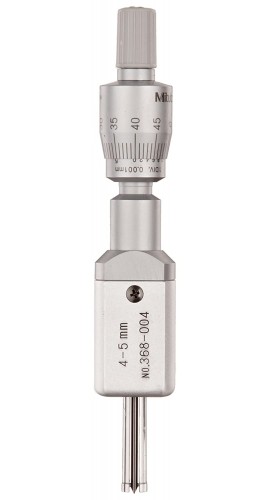 Mitutoyo 368-004 Holtest Inside Micrometer, 2-point, 4 to 5 mm
