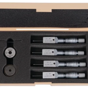 Mitutoyo 368-927 Holtest Micrometer Set, 2-point, .12 to .28″