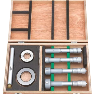 Mitutoyo 368-992 Holtest Micrometer Set, type II, 20 to 50 mm