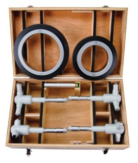 Mitutoyo 368-998 Holtest Type II Internal Micrometer Set, 4 to 8 in