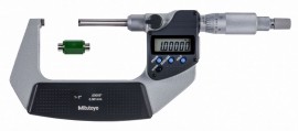 Mitutoyo 406-351-32 Series 406 Digimatic Outside Micrometer with Non-Rotating Spindle, 1 to 2"
