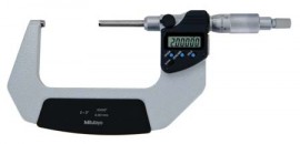 Mitutoyo 406-352-32 Series 406 Digimatic Outside Micrometer with Non-Rotating Spindle, 2 to 3"