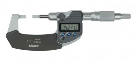 Mitutoyo 422-360-32 Digital Blade Micrometer, 0 to 1" (0 to 25.4 mm), Type B