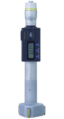Mitutoyo 468-172 Digital 3-Point Internal Micrometer, 75 to 88 mm