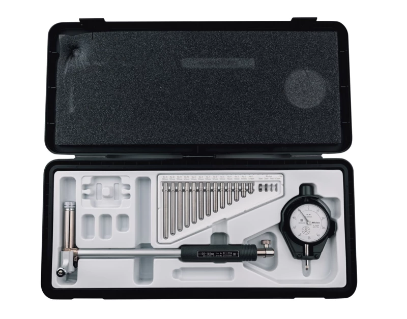 Mitutoyo 511-714-20 standard bore gauge, 100 to 160 mm, 0.01 mm