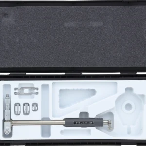 Mitutoyo 511-834 micrometer head bore gauge, 4 to 6.4″