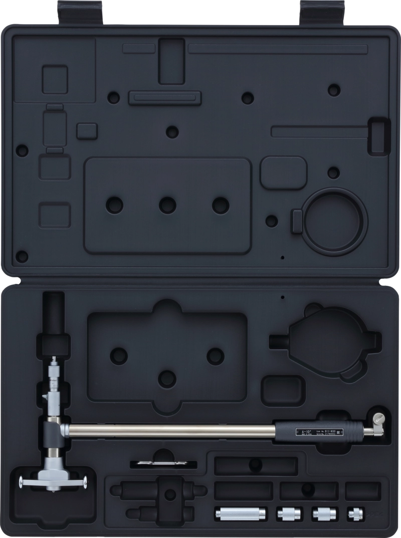 Mitutoyo 511-835 micrometer head bore gauge, 6 to 10″