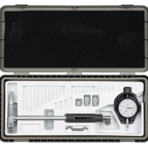 Mitutoyo 511-844-20 micrometer head bore gauge, 4 to 6.4″, .0005″