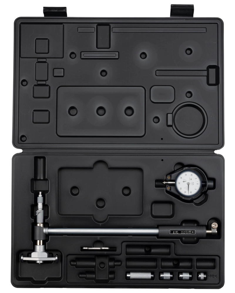 Mitutoyo 511-845-20 micrometer head bore gauge, 6 to 10″, .0005″
