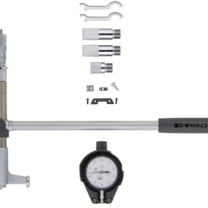 Mitutoyo 511-856-20 micrometer head bore gauge, 10 to 16″, .0001″