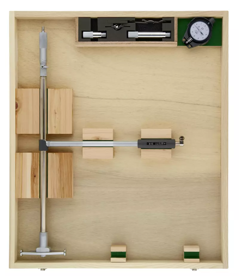 Mitutoyo 511-858-20 micrometer head bore gauge, 24 to 32″, .0001″