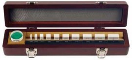 Mitutoyo 516-222-26 Imperial Gauge Block Square Ceramic Set, 36 pieces, grade 0