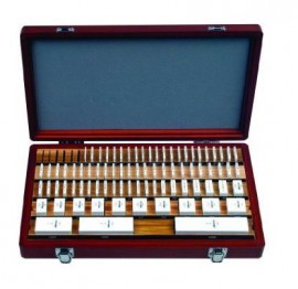 Mitutoyo 516-224-26 Imperial Gauge Block Square Ceramic Set, 36 pieces, grade AS-2
