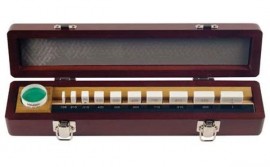 Mitutoyo 516-321-26 Imperial Gauge Block Rectangular Ceramic Set, 10 pieces, grade 00