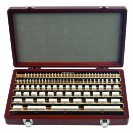 Mitutoyo 516-344-26 Metric Gauge Block Rectangular Ceramic Set, 103 pieces, grade AS-2