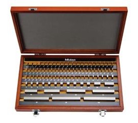 Mitutoyo 516-346-26 Metric Gauge Block Rectangular Ceramic Set, 87 pieces, grade 0