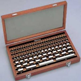 Mitutoyo 516-356-26 Metric Gauge Block Rectangular Ceramic Set, 56 pieces, grade AS-2