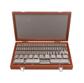 Mitutoyo 516-418-26 Imperial Gauge Block Square Steel Set, 28 pieces, grade 0