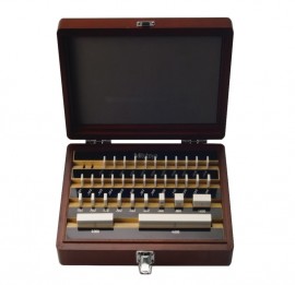 Mitutoyo 516-564-56 Imperial Rectangular Ceramic Gauge Block Set, 8 pieces, grade K