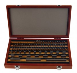 Mitutoyo 516-903-26 Inch Steel Gauge Block Set, 81 pieces, grade AS-1, ASME/NIST
