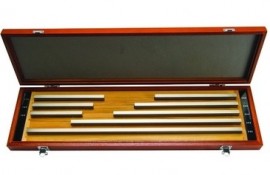 Mitutoyo 516-990-10 Metric Steel Gauge Block Set, 9 pieces, grade 0
