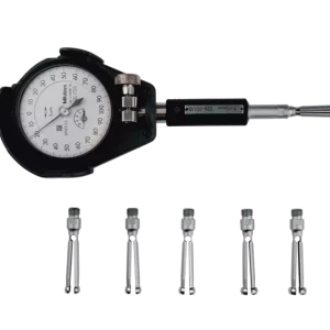 Mitutoyo 526-124-20 Mechanical Dial Bore Gauge for Extra-Small Holes, 7 to 10 mm, 2-point