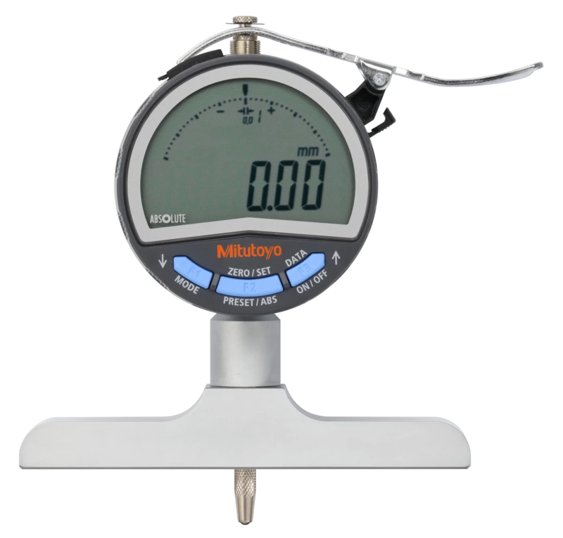 Mitutoyo 547-212A Series 547 ABSOLUTE Digimatic Depth Gauge, 0 to 200 mm, 0.01 mm resolution