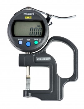Mitutoyo 547-315A 7 Series Digital Thickness Gauge, 0 to 10 mm