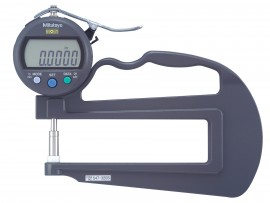 Mitutoyo 547-320A Series 547 Digital Flat Anvil Thickness Gauge, 0 to 0.4"