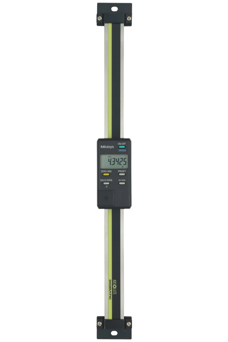Mitutoyo 572-592-10 ABSOLUTE Digimatic Scale Unit, 8″ / 200 mm, vertical
