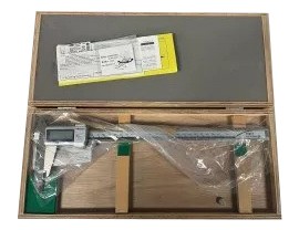 Mitutoyo 573-604-20 Digital ABS Offset Caliper, 0 to 300 mm, thumb roller